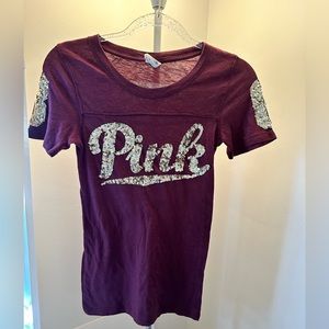 Pink Victoria’s Secret top